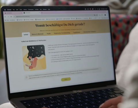 HelloBetter et WePractice – Thérapies en ligne