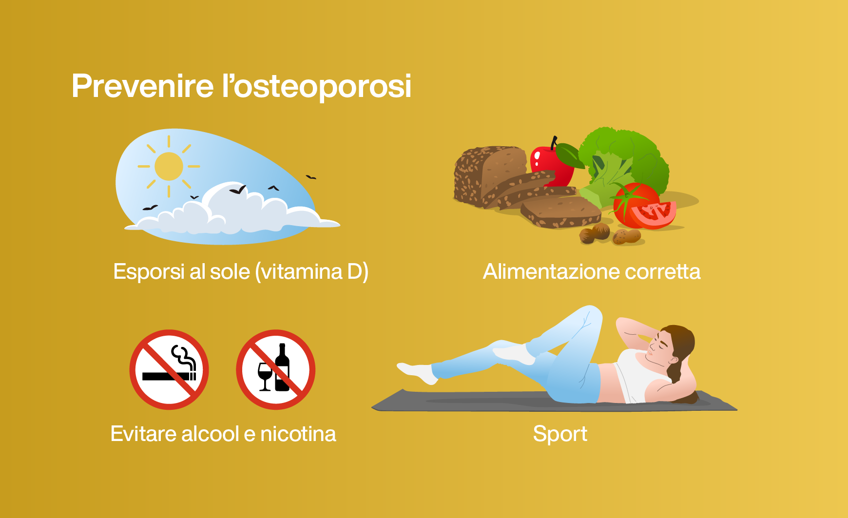 Prevenire l’osteoporosi con i consigli di un esperto