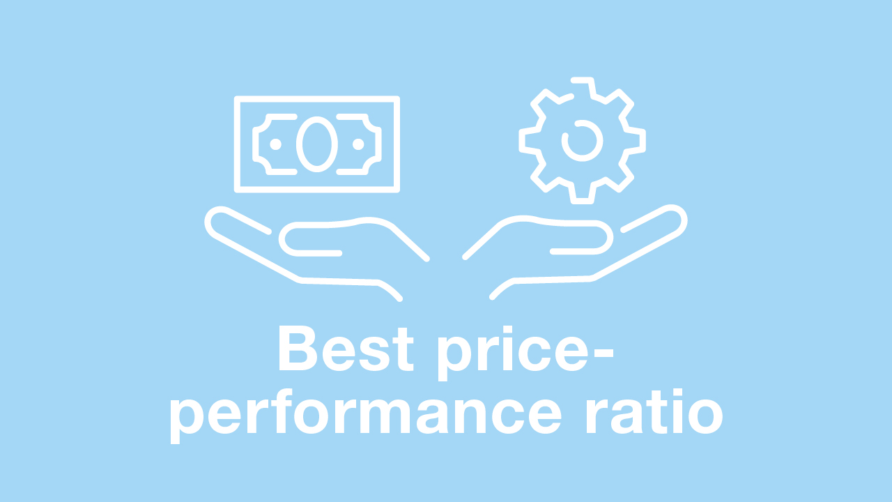 KPT offers the best price-performance ratio.